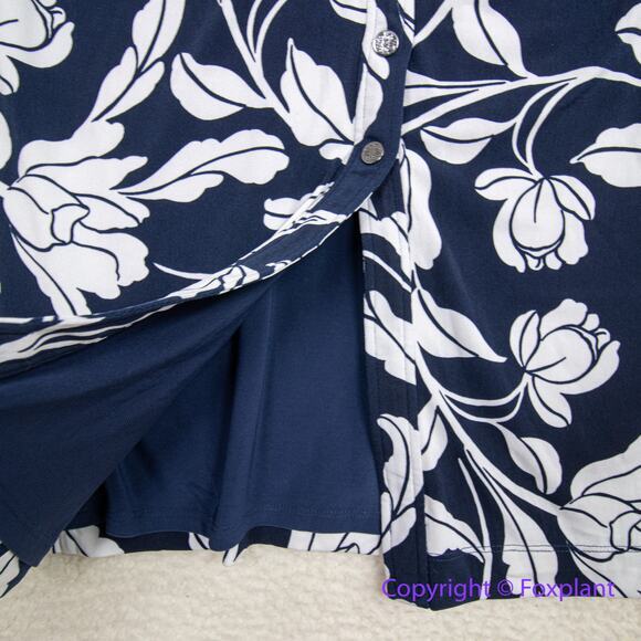 New! White House Black Market Matte Jersey Ruched Tie-Front Midi Dress, size 6 - Picture 7 of 16